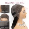 💥[ BIG SALE ] Glueless Cocoa Crush KAMER Royal HD Lace Blunt Cut Bone Straight 13X4 Frontal Wig - Image 6