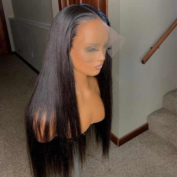 Silky Straight Compact Frontal Lace Wig - Image 4