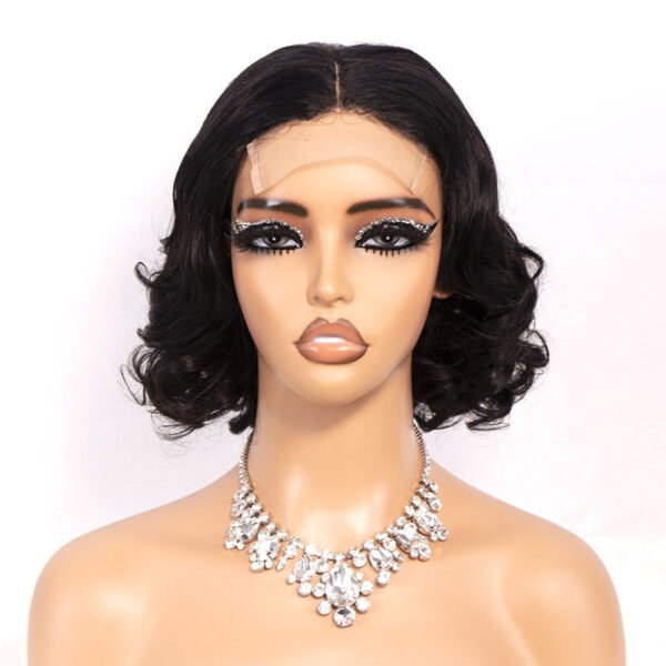 High Density Bouncy Curls 4X4 Lace Closure Wig
