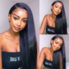 Wig Queenie -180% Higher Density Raw Bone Straight 13X4 Frontal Wig - Image 2